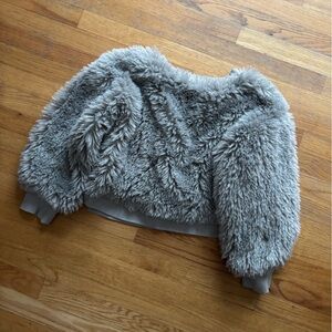 Anthropologie- Daily practice fuzzy sweater